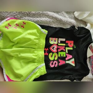 Girls Under Armour Set